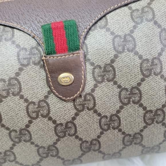 Gucci Vintage Crossbody - Authentic Monogram Web - Picture 2 of 11